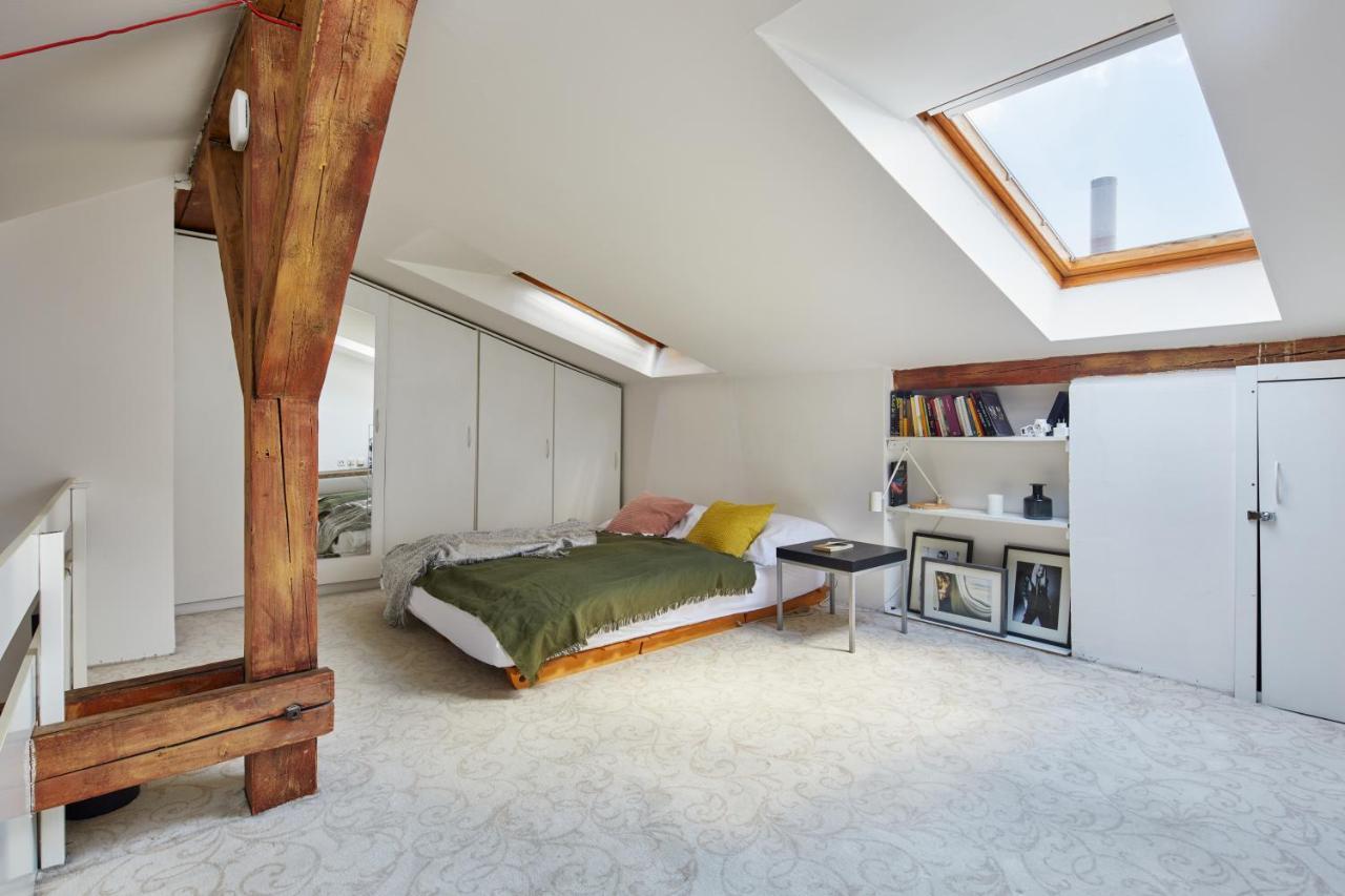 Prague Days - Sunlit Attic Loft In Vinohrady Apartment Exterior photo